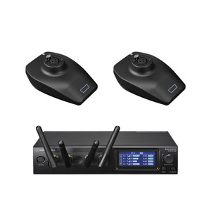 Audio-Technica ATW-1427 System 20 PRO Dual Wireless Gooseneck Mic System Audio-Technica ATW-1427 System 20 PRO Dual Wireless Gooseneck Mic System