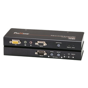 ATEN PS/2 VGA/Audio Cat 5 KVM Extender with Deskew ATEN PS/2 VGA/Audio Cat 5 KVM Extender with Deskew