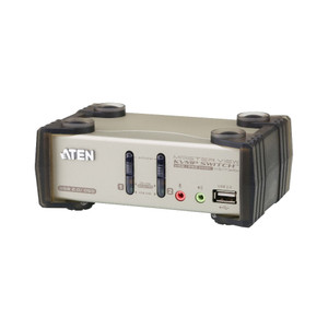 ATEN 2-Port PS/2-USB VGA/Audio KVMP Switch with OSD ATEN 2-Port PS/2-USB VGA/Audio KVMP Switch with OSD