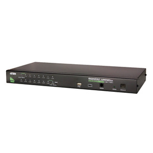 ATEN 16-Port PS/2-USB VGA KVM Switch with Daisy-Chain Port and USB Peripheral Support ATEN 16-Port PS/2-USB VGA KVM Switch with Daisy-Chain Port and USB Peripheral Support