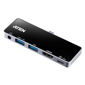 ATEN USB-C Travel Dock with Power Pass-Through ATEN USB-C Travel Dock with Power Pass-Through