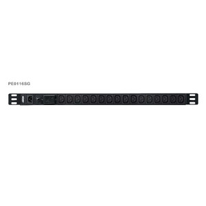 ATEN 0U 10A 16-Port Basic PDU with Surge Protection ATEN 0U 10A 16-Port Basic PDU with Surge Protection