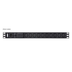 ATEN 1U 10A 18-Port Basic PDU with Surge Protection ATEN 1U 10A 18-Port Basic PDU with Surge Protection
