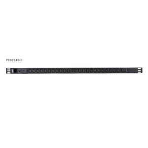 ATEN 0U 16A 24-Port Basic PDU with Surge Protection ATEN 0U 16A 24-Port Basic PDU with Surge Protection