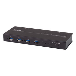 ATEN 4 x 4 USB 3.2 Gen 1 Industrial Hub Switch ATEN 4 x 4 USB 3.2 Gen 1 Industrial Hub Switch