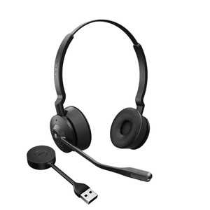 Jabra Engage 55 SE Stereo MS, Wireless DECT Headset, USB-A (Black) Jabra Engage 55 SE Stereo MS, Wireless DECT Headset, USB-A (Black)