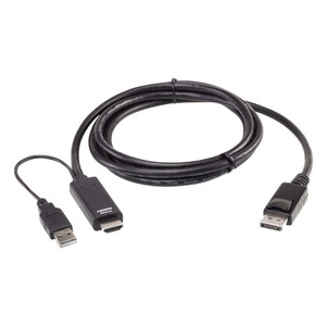 ATEN True 4K 1.8M HDMI to DisplayPort Cable ATEN True 4K 1.8M HDMI to DisplayPort Cable