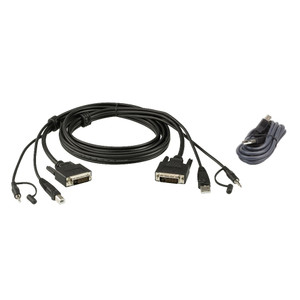 ATEN 3M USB DVI-D Dual Link Secure KVM Cable Kit ATEN 3M USB DVI-D Dual Link Secure KVM Cable Kit