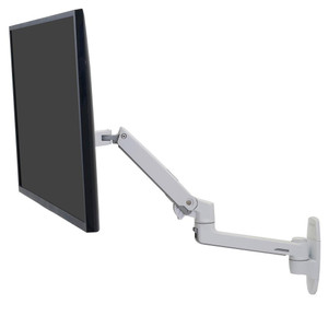 Ergotron LX Wall Monitor Arm (White) Ergotron LX Wall Monitor Arm (White)