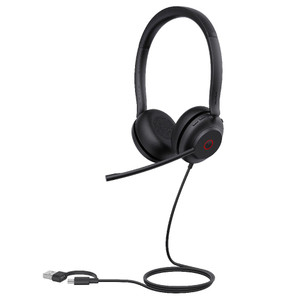 Yealink UH35 Dual MS Teams, Wired USB Headset, USB-C/A