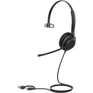 Yealink UH35 Mono MS Teams, Wired USB Headset, USB-C/A Yealink UH35 Mono MS Teams, Wired USB Headset, USB-C/A