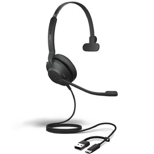 Jabra Evolve2 30 SE UC Mono Headset, USB-C/A (Black) Jabra Evolve2 30 SE UC Mono Headset, USB-C/A (Black)