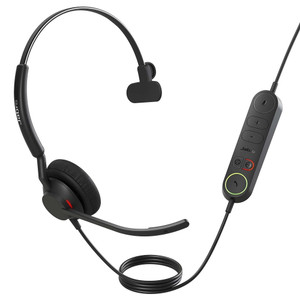 Jabra Engage 40 Mono UC w/ Inline Link, Wired USB Headset, USB-C/A (Black) Jabra Engage 40 Mono UC w/ Inline Link, Wired USB Headset, USB-C/A (Black)