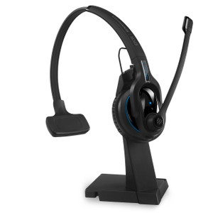 EPOS Sennheiser Impact MB Pro 1 UC ML, Mono Wireless Headset, With Charging Stand, With Bluetooth Adapter EPOS Sennheiser Impact MB Pro 1 UC ML, Mono Wireless Headset, With Charging Stand, With Bluetooth Adapter