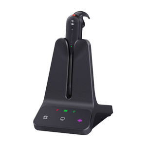 Yealink WH63 E2 Convertible Wireless DECT Headset, UC, With Charging Stand Yealink WH63 E2 Convertible Wireless DECT Headset, UC, With Charging Stand