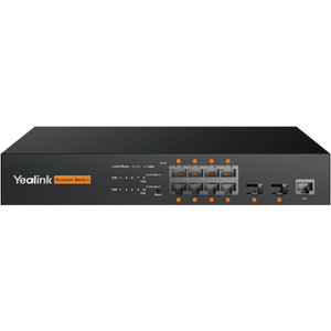 Yealink RCH80 8-Port L2+Web Managed PoE+ Switch Yealink RCH80 8-Port L2+Web Managed PoE+ Switch