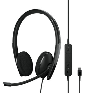 EPOS Sennheiser Adapt 160T USB-C II Stereo Wired Headset, MS Teams, USB-C EPOS Sennheiser Adapt 160T USB-C II Stereo Wired Headset, MS Teams, USB-C