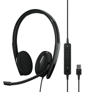EPOS Sennheiser Adapt 160T USB-A II Stereo Wired Headset, MS Teams, USB-A EPOS Sennheiser Adapt 160T USB-A II Stereo Wired Headset, MS Teams, USB-A