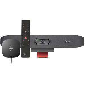 Poly Studio R30 USB Video Bar and BT Remote with HP USB-C Dock G5 Poly Studio R30 USB Video Bar and BT Remote with HP USB-C Dock G5