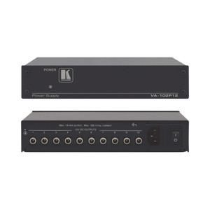Kramer VA-102P12 10–Output 12V DC Power Supply Kramer VA-102P12 10–Output 12V DC Power Supply