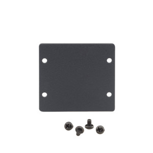 Kramer W-2BLANK Wall Plate Insert — Double Blank Slot Cover Plate Kramer W-2BLANK Wall Plate Insert — Double Blank Slot Cover Plate
