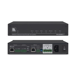 Kramer PA-240NET 240W Networked Power Amplifier Kramer PA-240NET 240W Networked Power Amplifier