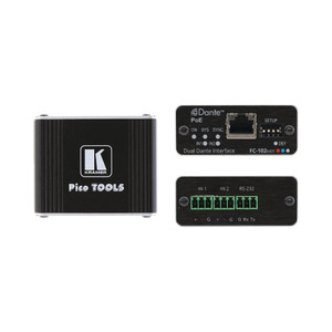 Kramer FC-102NET 2–Channel Dante Encoder & PoE Acceptor Kramer FC-102NET 2–Channel Dante Encoder & PoE Acceptor