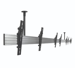 B-Tech BT8332-CL1x1-110-F-200/B Universal Ceiling Mounted Menu Board Mounting System, 2m B-Tech BT8332-CL1x1-110-F-200/B Universal Ceiling Mounted Menu Board Mounting System, 2m