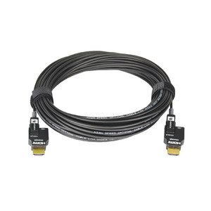 Kramer CLS-AOCH/60-295 Active Optical 4K Pluggable HDMI Cable — Low Smoke & Halogen Free (295') Kramer CLS-AOCH/60-295 Active Optical 4K Pluggable HDMI Cable — Low Smoke & Halogen Free (295')