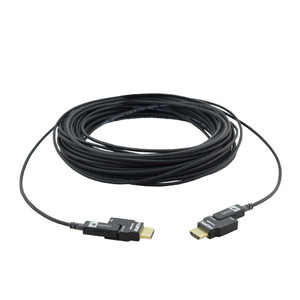 Kramer CP-AOCH/60-328 Active Optical 4K Pluggable HDMI Cable — Plenum Rated (328') Kramer CP-AOCH/60-328 Active Optical 4K Pluggable HDMI Cable — Plenum Rated (328')