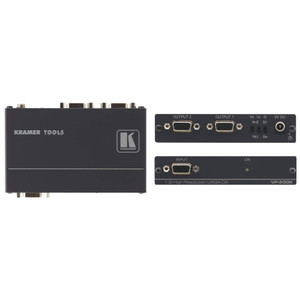 Kramer VP-200K 1:2 Computer Graphics Video Distribution Amplifier Kramer VP-200K 1:2 Computer Graphics Video Distribution Amplifier