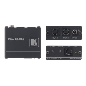 Kramer PT-102SN 1:2 s–Video Distribution Amplifier Kramer PT-102SN 1:2 s–Video Distribution Amplifier