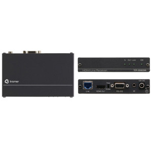 Kramer TP-580R 4K60 4:2:0 HDMI HDCP 2.2 Receiver with RS–232 & IR Over Long–Reach HDBaseT Kramer TP-580R 4K60 4:2:0 HDMI HDCP 2.2 Receiver with RS–232 & IR Over Long–Reach HDBaseT