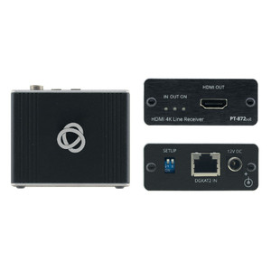 Kramer PT-872XR 4K HDR HDMI Compact PoC Receiver Over Long–Reach DGKat 2.0