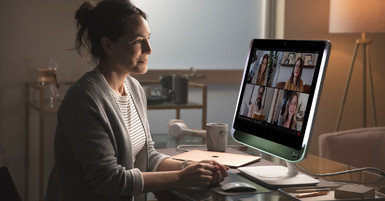 Introducing the Poly Studio P21 personal meeting display: Supercharge your video conferencing calls