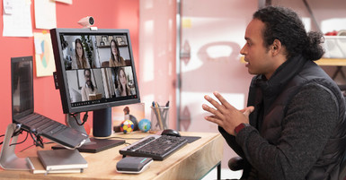 Poly Studio P5 professional personal webcam: Pro-grade camera optics to stand out at every meeting Poly Studio P5 professional personal webcam: Pro-grade camera optics to stand out at every meeting