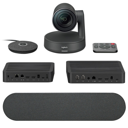 Logitech RALLY Premium Ultra-HD ConferenceCam System With Automatic Camera Control Logitech RALLY Premium Ultra-HD ConferenceCam System With Automatic Camera Control