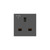 Kramer MP-GB UK Power Socket (Black)