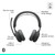 Logitech Zone Wireless 2 ES for Business ANC Headset, MS Teams (USB-A/C Adapter)