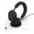 Jabra Evolve3 75 UC Stereo ANC, Wireless Bluetooth Headset, Link 390 Adapter, With Charging Pad, USB-A (Black)