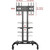 North Bayou AVA1500-60-1P Mobile TV Cart Stand with Wheels for 32" -75"