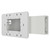 Crestron Mullion Mount Kit for TSW-880 and TSW-1080 Series (White)