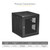 StarTech 4-Post 12U Wall Mount Network Cabinet with 1U Shelf, 19" Hinged Wall-Mounted Server Rack for Data / AV / Electronics / Computer Equipment, Flexible Vented Rack Enclosure