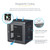 StarTech 4-Post 12U Wall Mount Network Cabinet with 1U Shelf, 19" Hinged Wall-Mounted Server Rack for Data / AV / Electronics / Computer Equipment, Flexible Vented Rack Enclosure