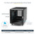StarTech 15U Enterprise-Grade Server Rack Cabinet, 19" Enclosed 4-Post Rack with 83cm Mounting Depth & 800kg Weight Capacity