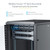 StarTech 22U Enterprise-Grade Server Rack Cabinet, 19" Enclosed 4-Post Rack with 83cm Mounting Depth & 800kg Weight Capacity