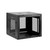 StarTech 4-Post 9U Wall Mount Network Cabinet with 1U Shelf, 19" Wall-Mounted Server Rack for Data / AV / Electronics / Computer Equipment, Small Vented Rack Enclosure