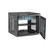 StarTech 4-Post 9U Wall Mount Network Cabinet with 1U Shelf, 19" Wall-Mounted Server Rack for Data / AV / Electronics / Computer Equipment, Small Vented Rack Enclosure