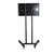 B-Tech SEA-BT8503-B Flat Screen Display Trolley / Stand