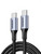 UGREEN USB C Cable 2M, Braided 100W Power Delivery PD Super Fast Charge Cable USB C to Type-C